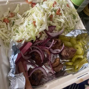 Lamb Kebab Plate