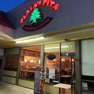 Just after closing.