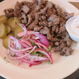 Filet Mignon Shawarma Plate