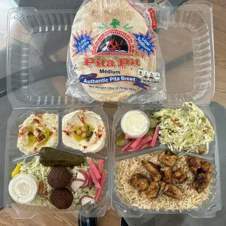 Chicken Kebab Plate (Tawook)
