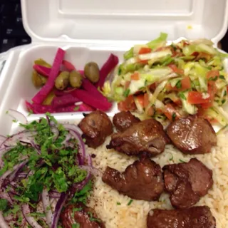 Lamb Kebab Plate