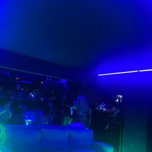 people in the dark