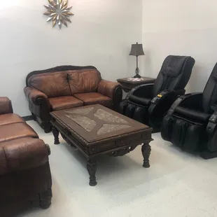 Rest area for parents