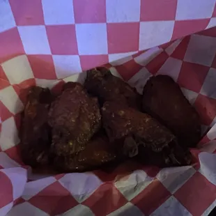 Hot wings 6 pc