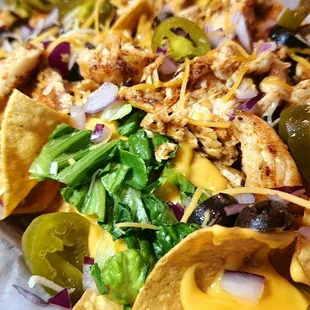 Chicken Nachos Grande