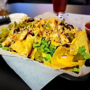 Chicken Nachos Grande