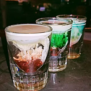 Brain Hemerage, Zombie Brain Hemerage, and Alien Brain Hemerage