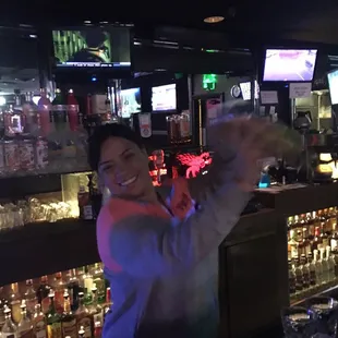 Sil the amazing bartender!!! She's so awesome!!!