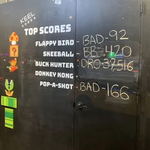 Get your name on the high score board!