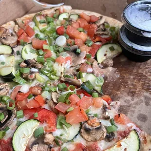 Veggie pizza