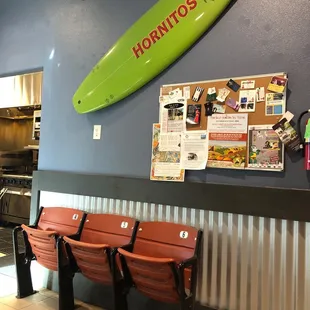 Waiting area. My first time here!