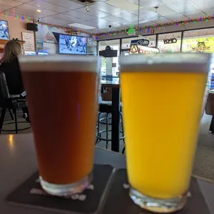 Mac &amp; Jack for $6.25 and Full Contact IPA for $7.25.