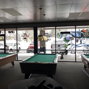 Pool tables