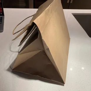 Generous delivery bag