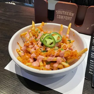 Special - Vegan Kimchi Fries - So good!