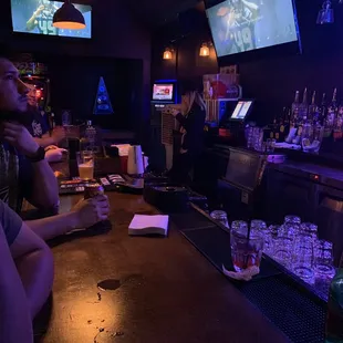 sushi and sashimi, interior