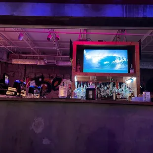 Outside bar area