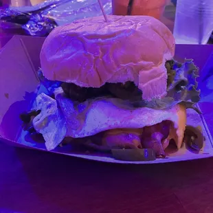 Hangover burger