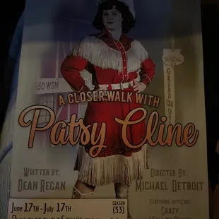 Enjoying "A Closer Walk with Patsy Cline"