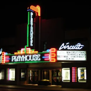 The Circuit Playhouse has moved to 51 S. Cooper pictured here. The building at 1705 Poplar is now The Evergreen Theatre.