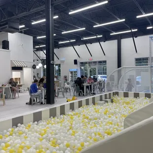 Cafe and hangout area