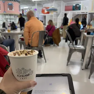 Toasted marshmallow latte