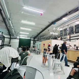 In the back are privet rooms for possible bd parties