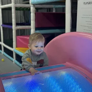Light up slide