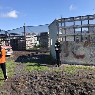 Getting ready for action in the urban field.