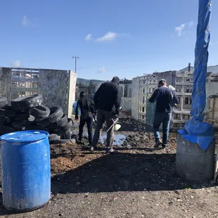 The urban paintball field