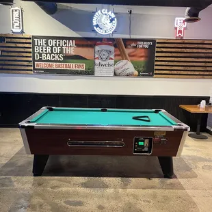 pool table