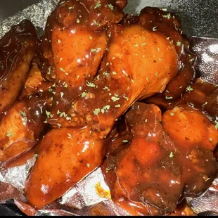 chicken, fried chicken, bbq chicken, bbq wings, food, chicken wings and fried chicken, chicken wings, fried chicken wings, poultry