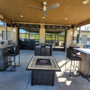 Outdoor patio
