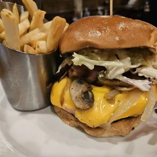 Messy burger