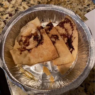 Sopapillas, tho I ate a few.