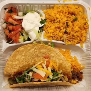 Crispy Taco with Beef