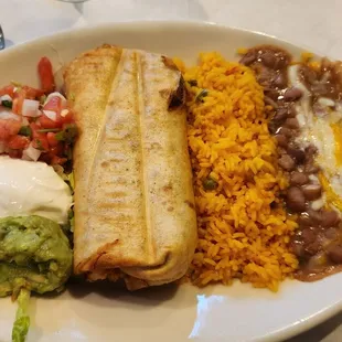 Beef Chimichanga