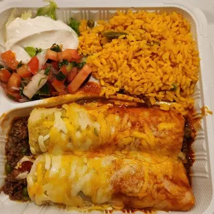 Ground Beef Enchiladas