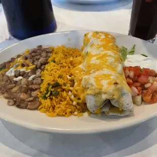 Grilled Chicken Burrito