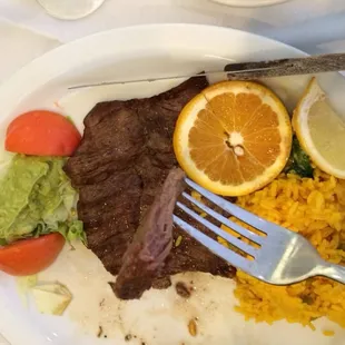 Carne asada. So tender and flavorful!