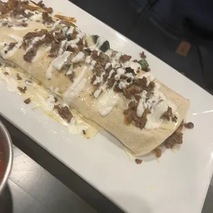 Philly  cheese steak burrito
