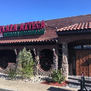 Mexican lunchtime on a beautiful day