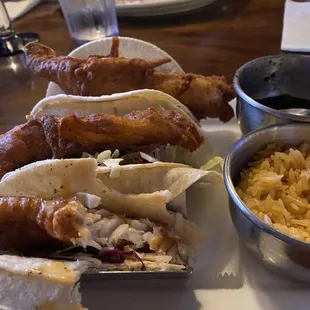 Baja fish tacos