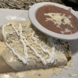 Enchiladas el Jefe Lunch