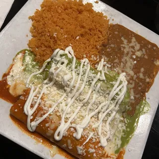 Enchiladas Bandera