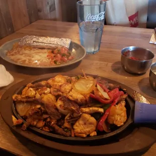 Texas fajitas