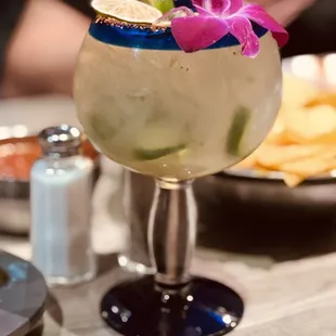 Spicy fresh margarita!