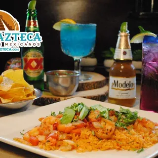 Camarones Al Mojo De Ajo