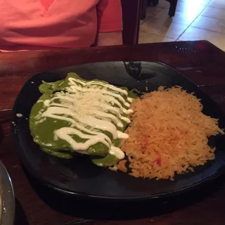 Spinach Enchiladas