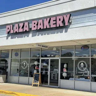 the front of the store